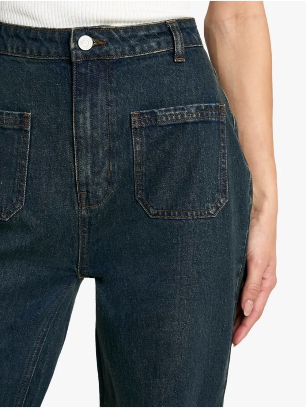 Wide-Leg High-Rise Jeans - TALL - Picture 2 of 3